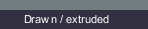 Drawn / extruded
